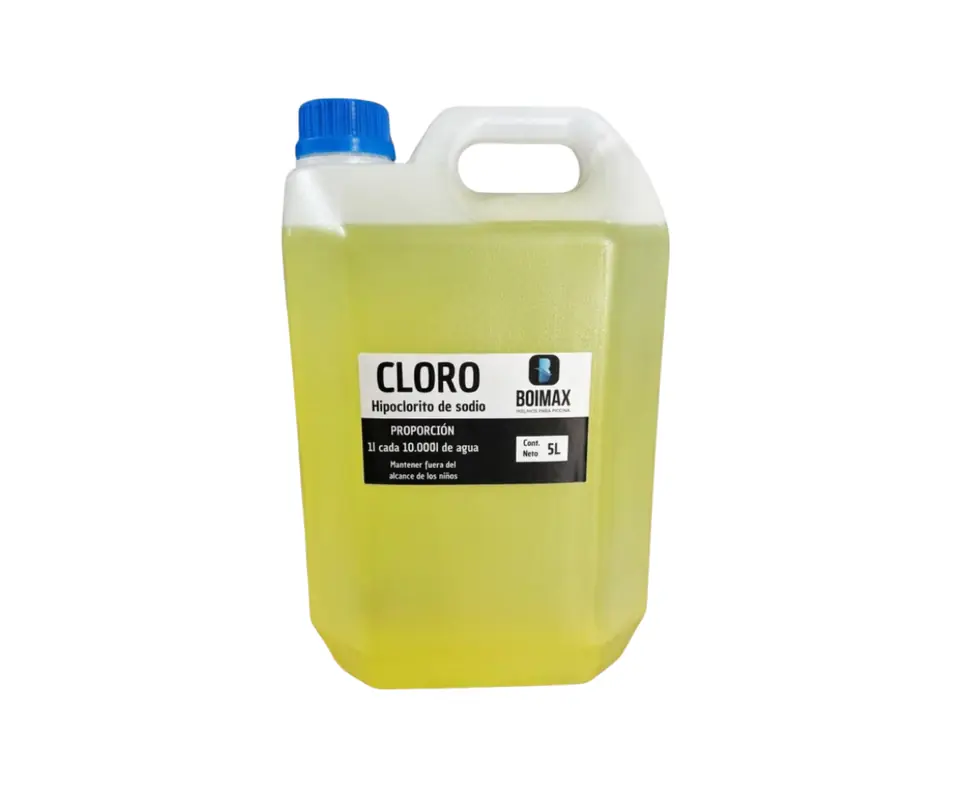 Cloro Líquido Piscinas por 5l