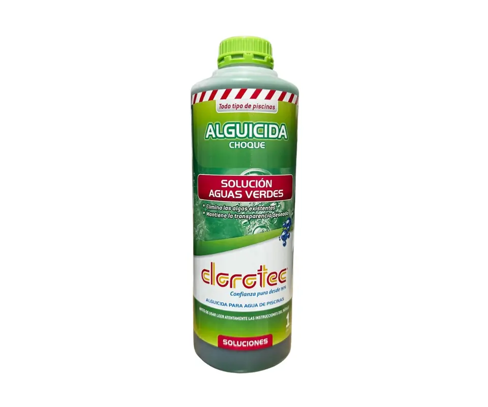 Alguicida de Choque Clorotec x 1l
