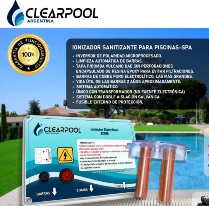 Ionizador Electrónico Clearpool H70 MAX