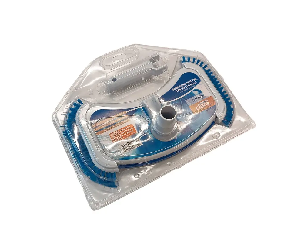 Barrefondo Oval con Cepillos laterales Nataclor