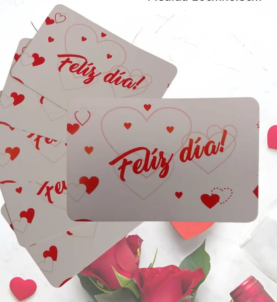 Tarjeta de regalo Feliz Día x10