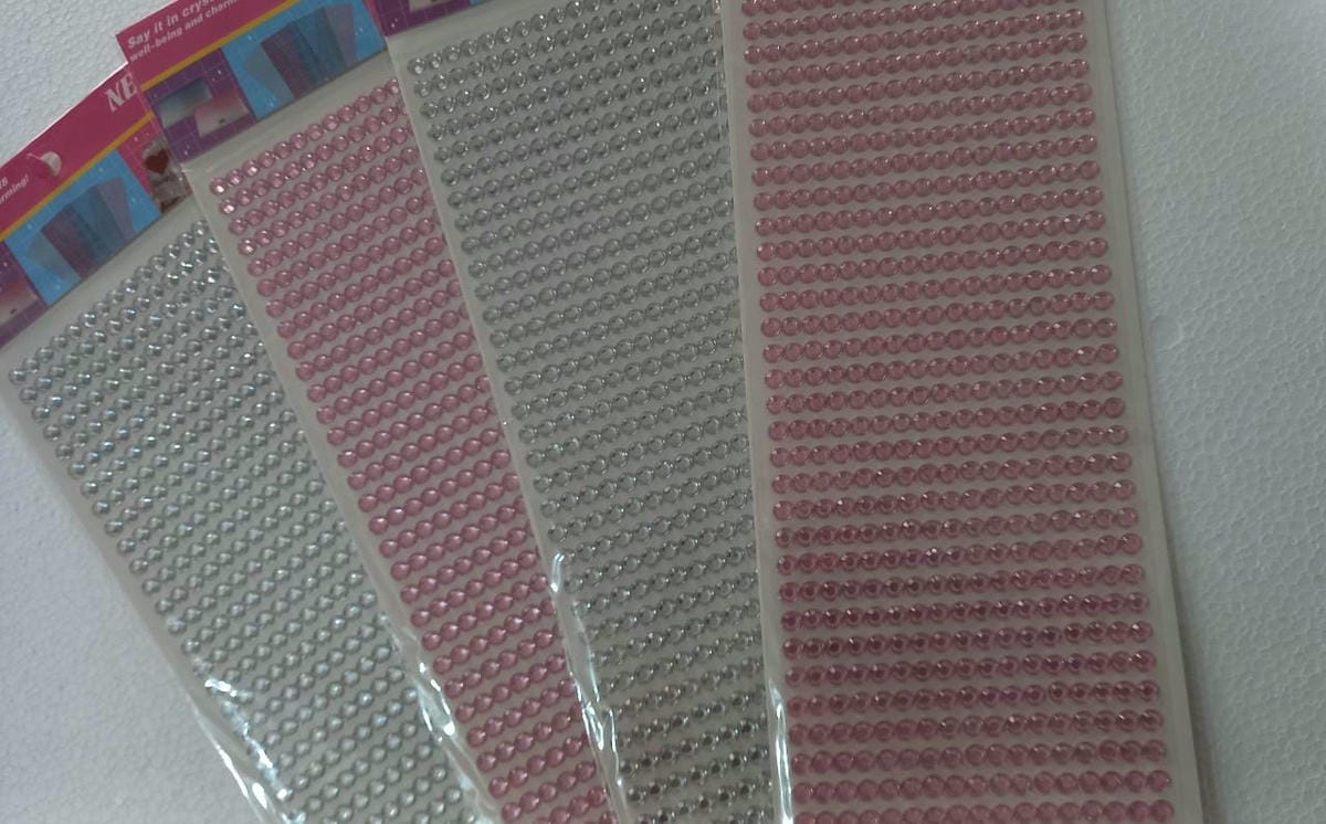 Strass en blister x 1 unidad