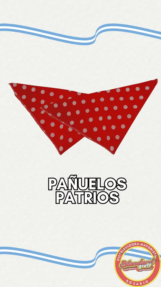 Pañuelo lunares x1