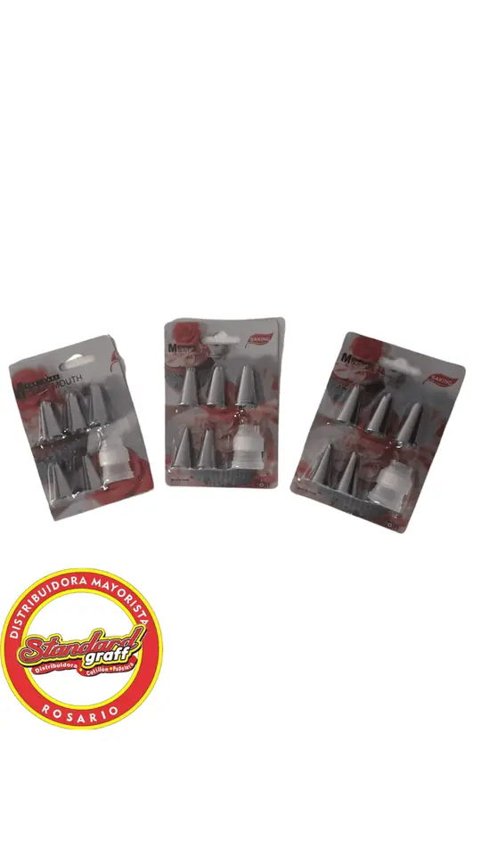 Blister 5 picos + adaptador