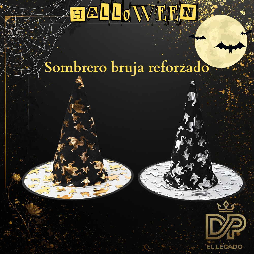 Sombrero de Bruja reforzado x1