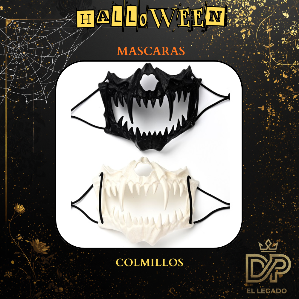 Mascara colmillos x1