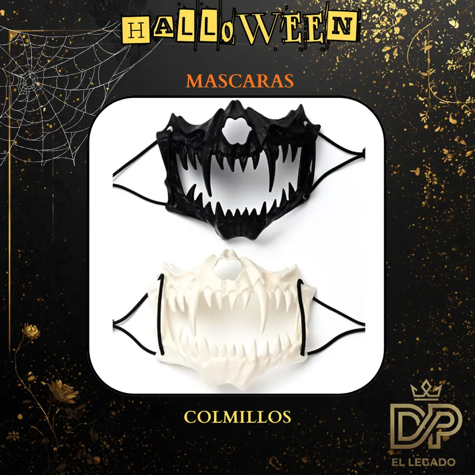 Mascara colmillos x1