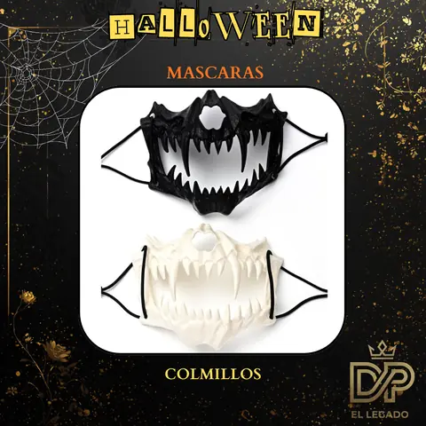 Mascara colmillos x1