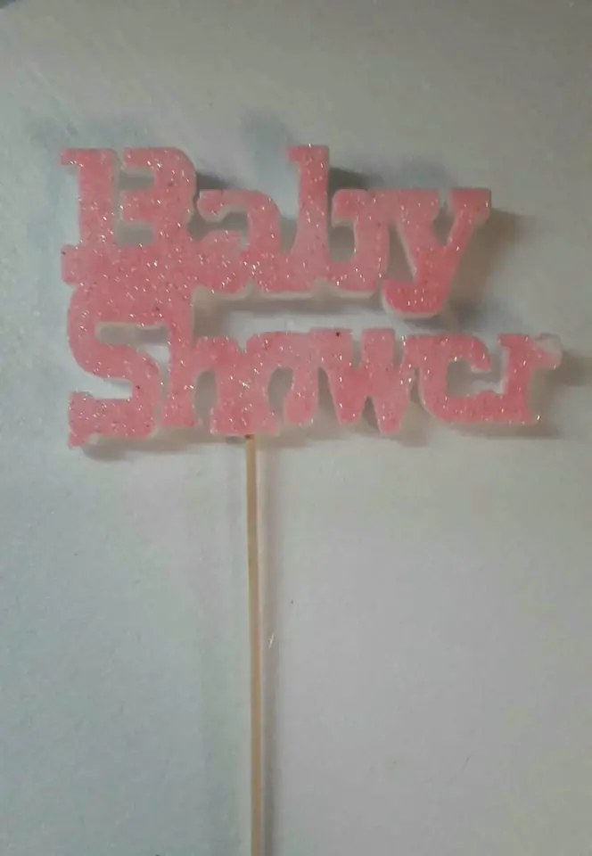 Telgopor Frases 14cm x1 Baby Shower