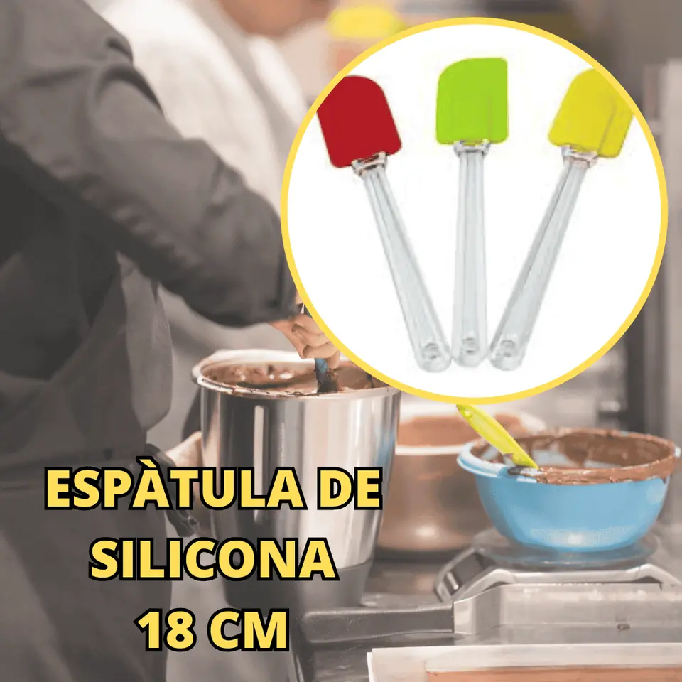 Espatula de silicona - 18 cm