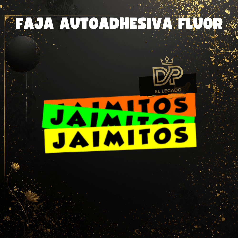 Fajas flúor Jaimitos -x5 unidades