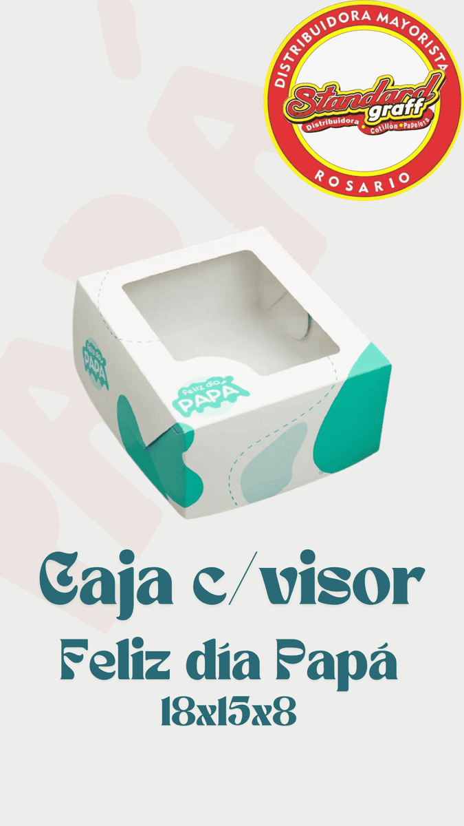 Caja impresa dia del padre 18x15x8