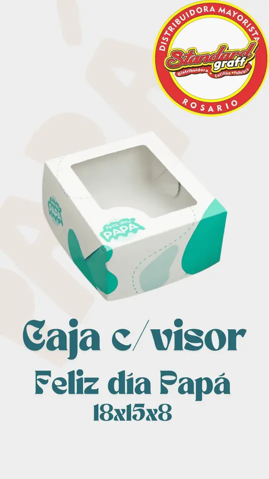 Caja impresa dia del padre 18x15x8