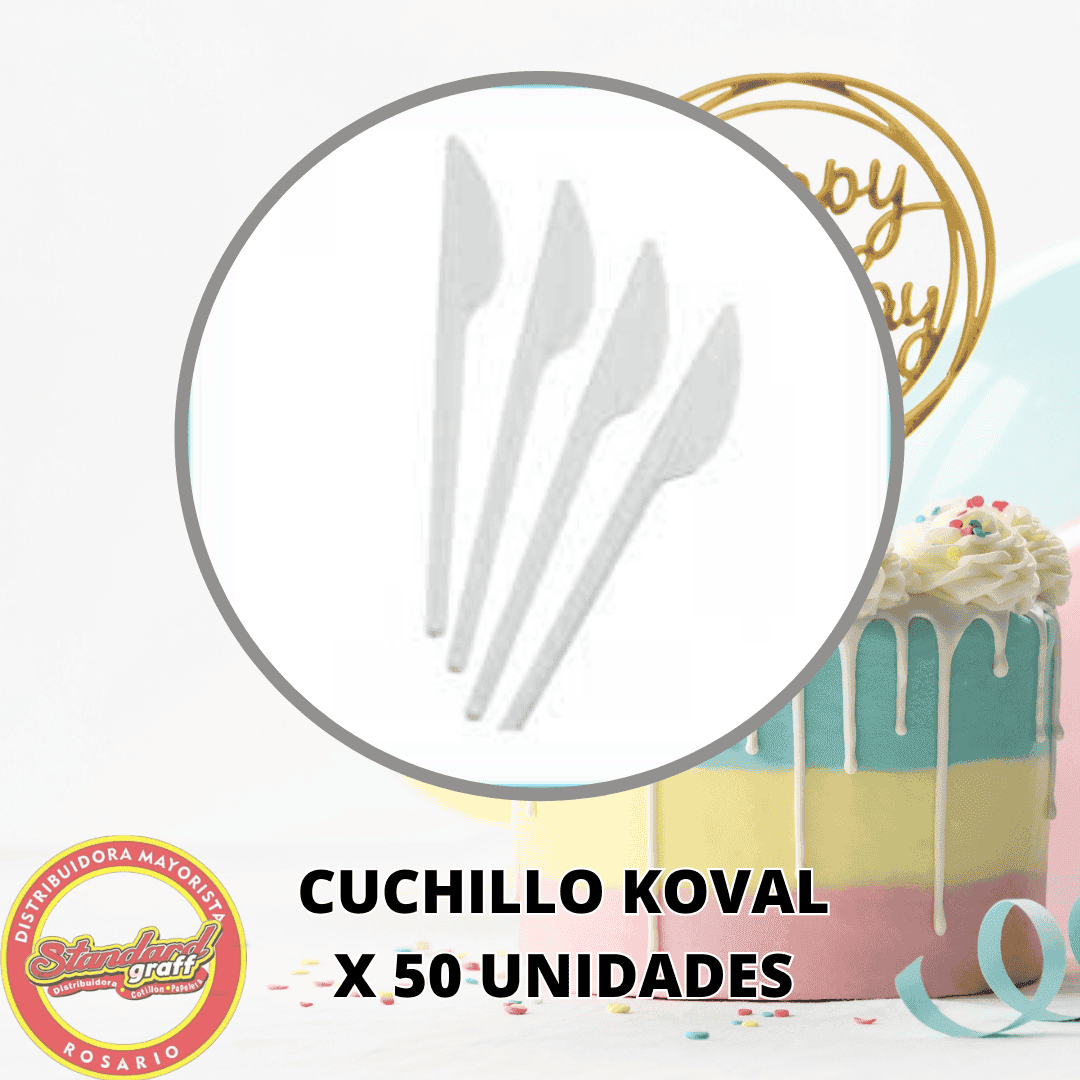 Cuchillo Koval x 50 unidades