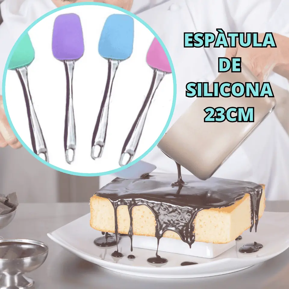 Espatula de silicona - 23cm