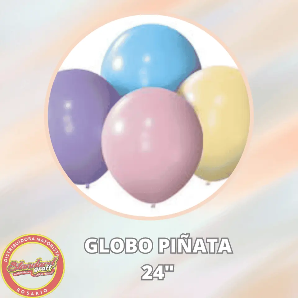 Globo Piñata 24" - x 1 unidad