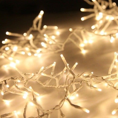 Luces arroz 100 calida 220v 350m x1