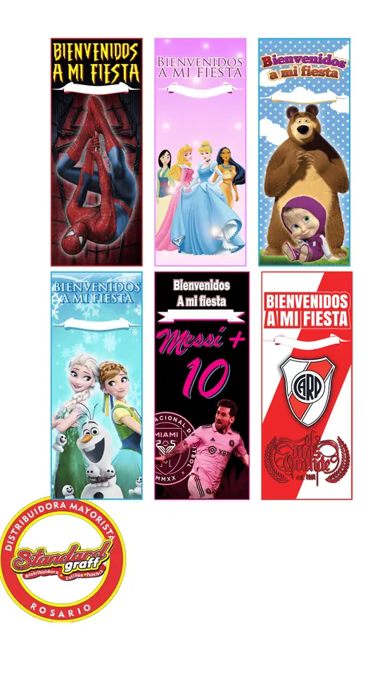 Banner Infantil Lona Vinìlica - x 1 unidad