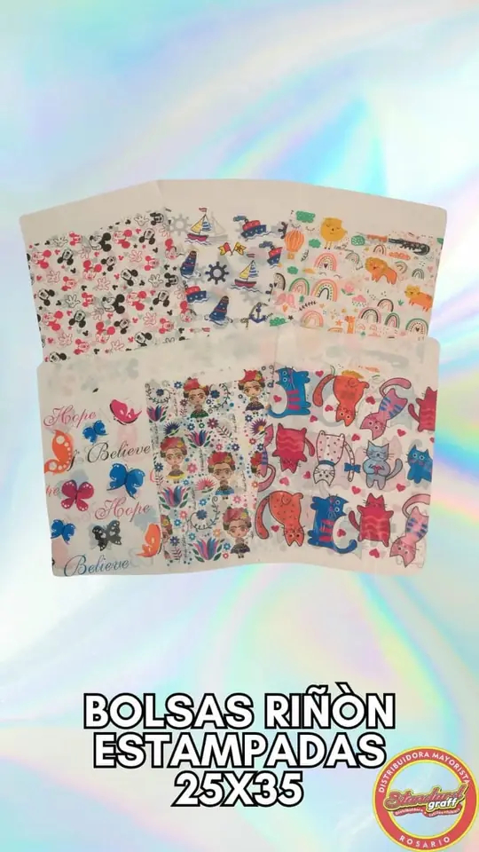 Bolsa Riñòn Estampada 25x35 x 50 unidades