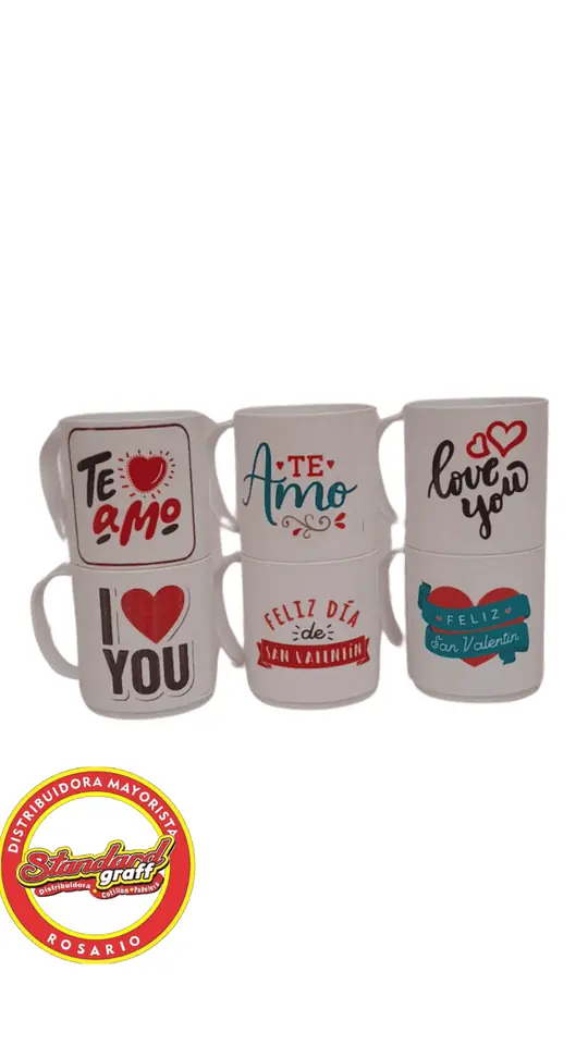 Taza polimero sublimada x 1 unidad