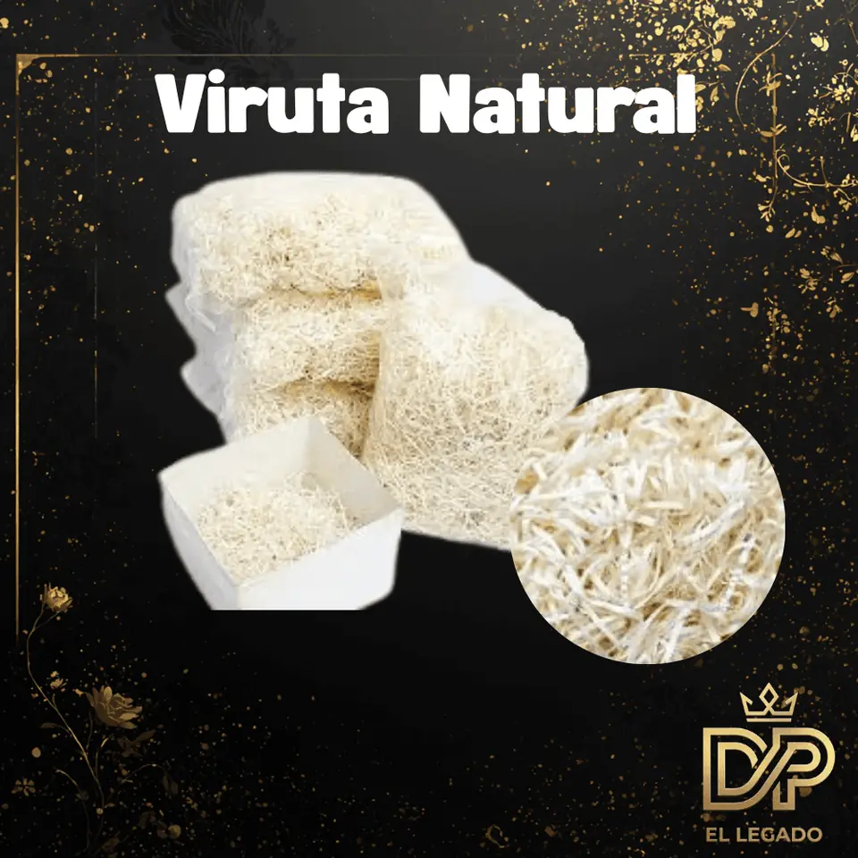 Viruta 50gr Aprox - x 5u - Natural