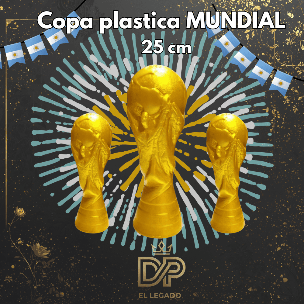 Copa plastica Mundial x1