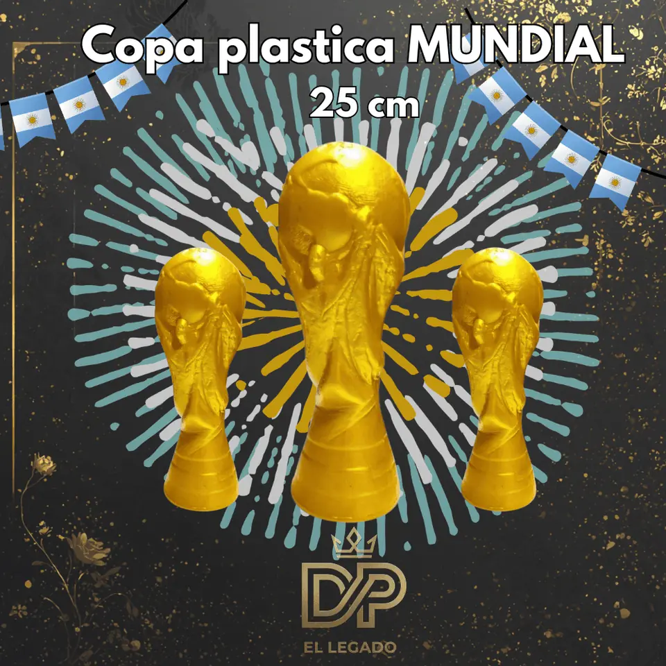 Copa plastica Mundial x1