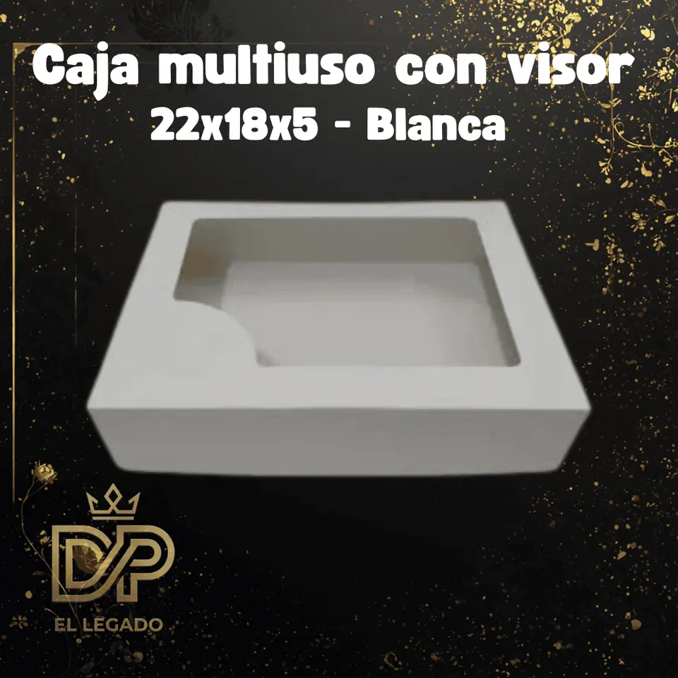 Caja con visor multiuso 22x18x5 - x5