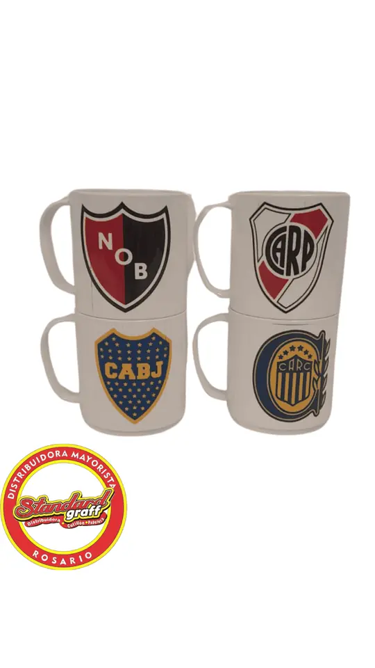 Taza polimero Boca x 1 unidad