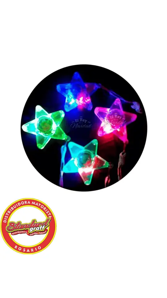 Colgante luminoso estrella