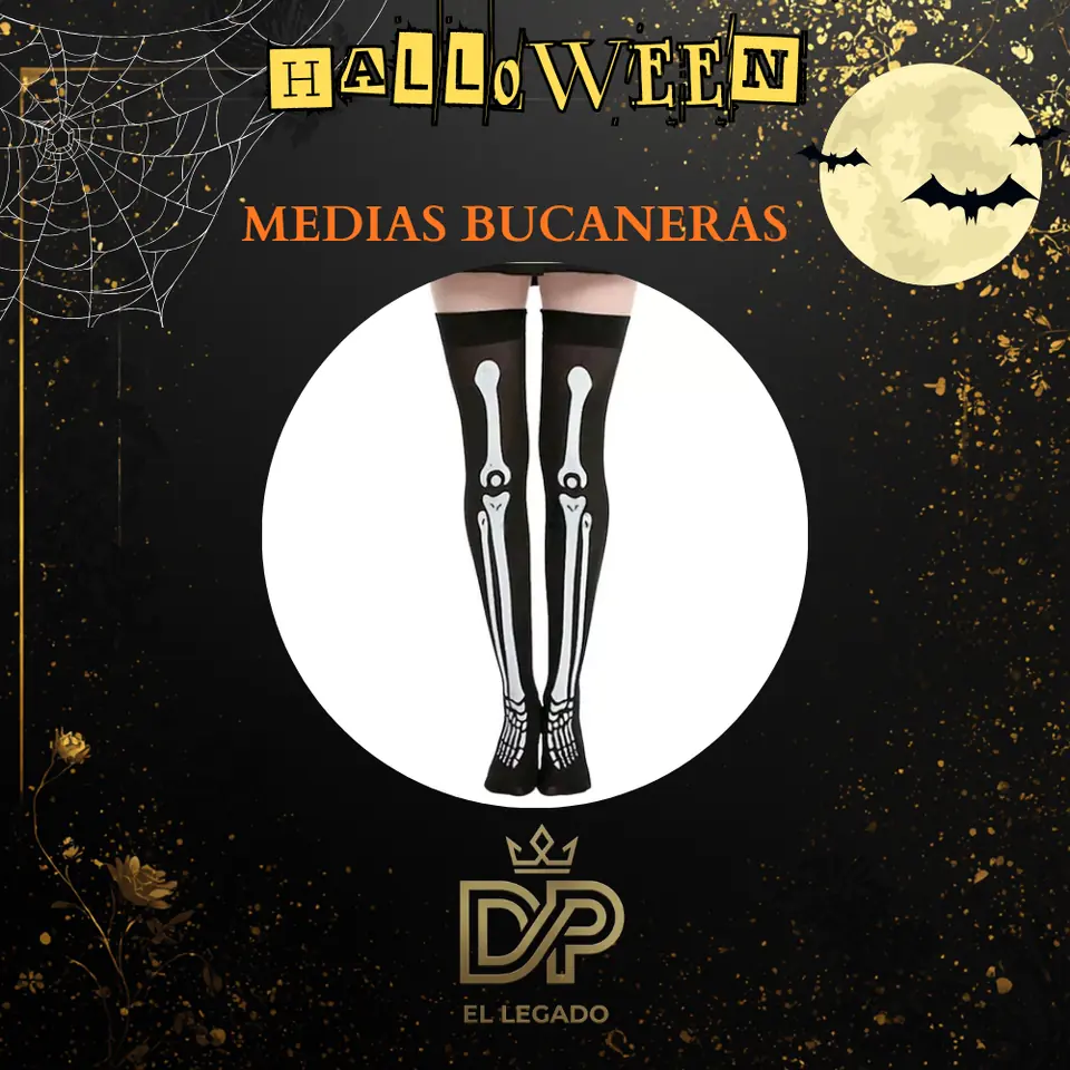 Medias bucanera esquelero x par