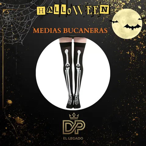 Medias bucanera esquelero x par