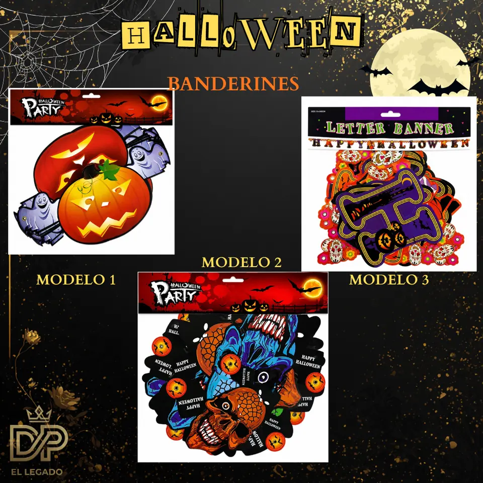 Banderin Halloween X1