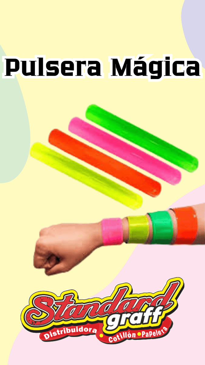 Pulsera magica fluor x1