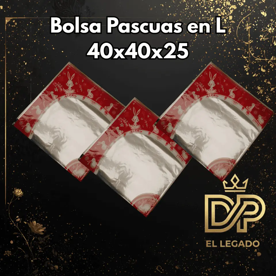 Bolsa Pascuas en L 40x40x25