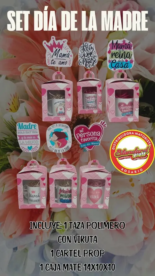 SET DIA DE LA MADRE – (caja 14X10X10)