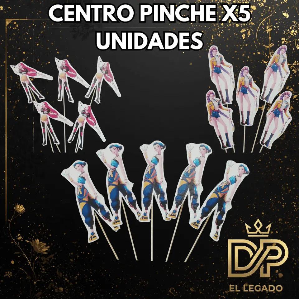 Centros pinches de tergolina x 5 unidades