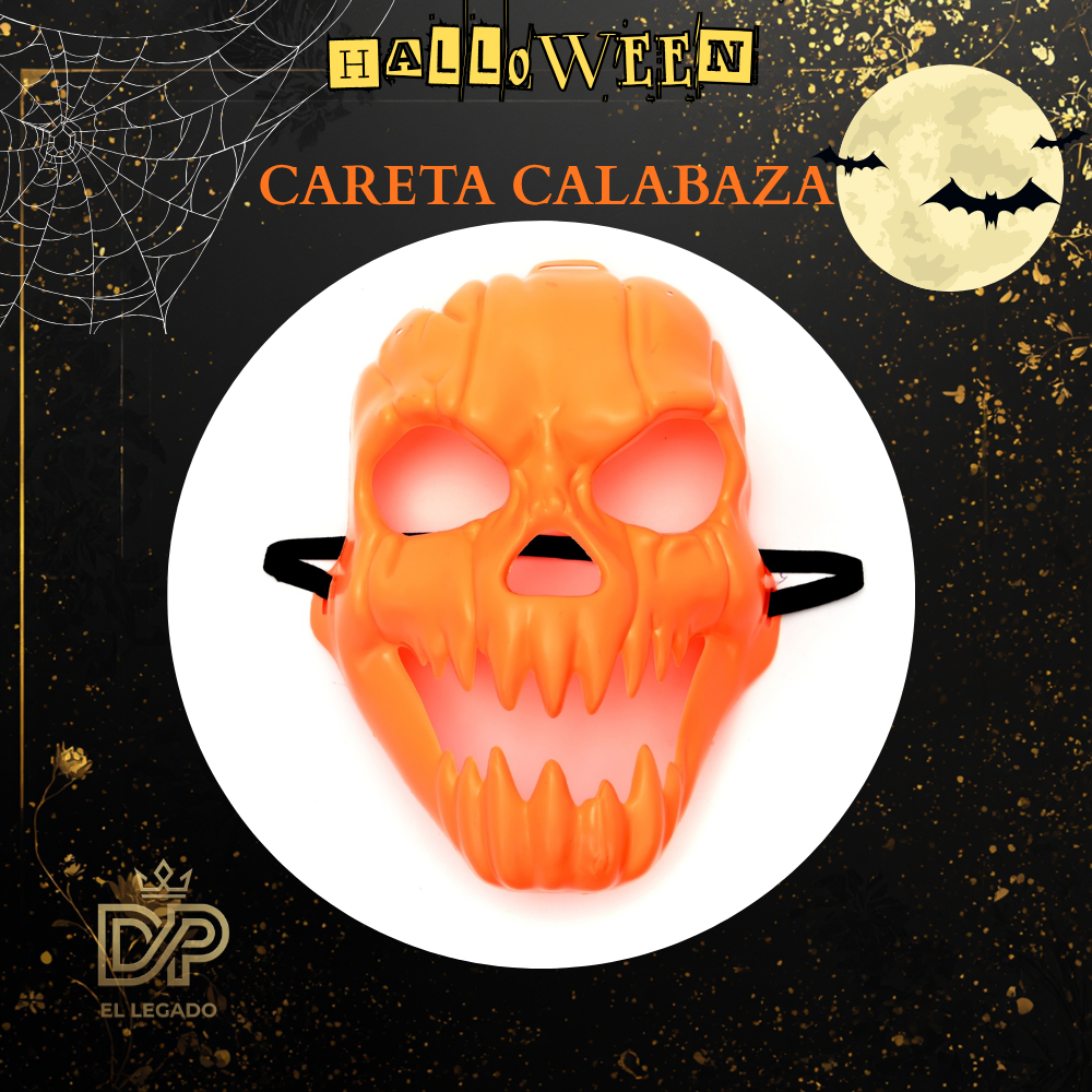 Careta calabaza x1