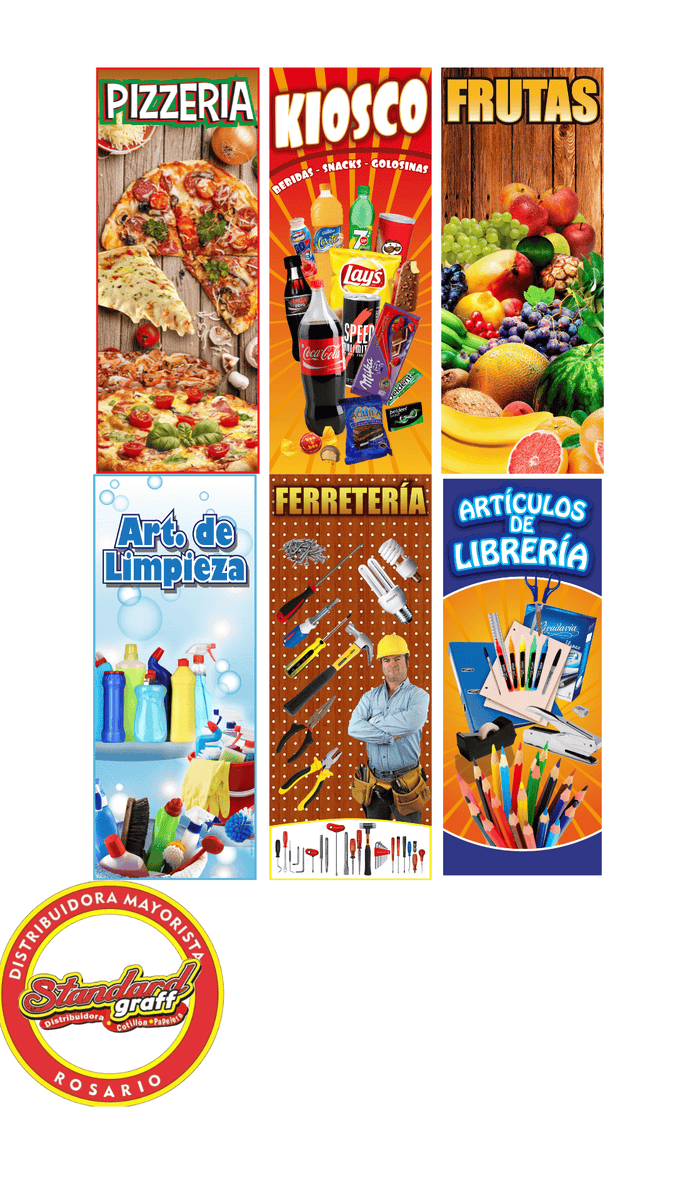 Banner Comercial Lona Vinìlica - x 1 unidad