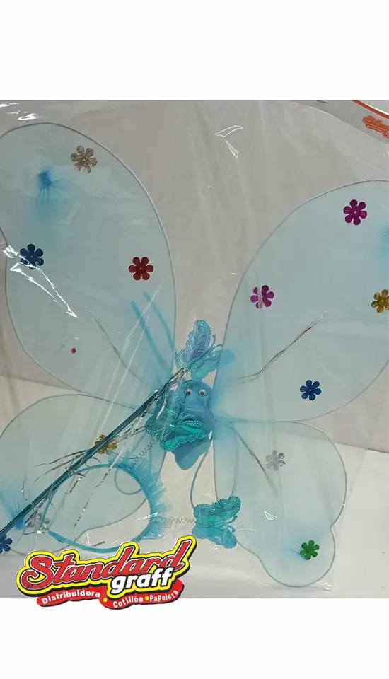 Set Alas de mariposa x1 – Celeste