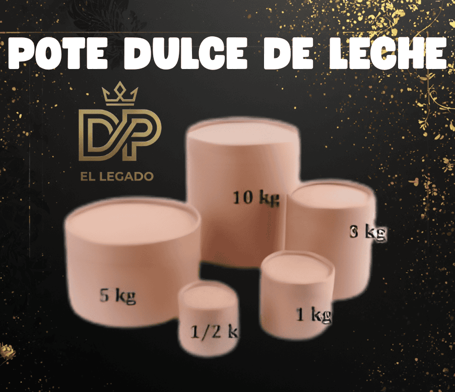 POTE PARA DULCE DE LECHE - 10kg