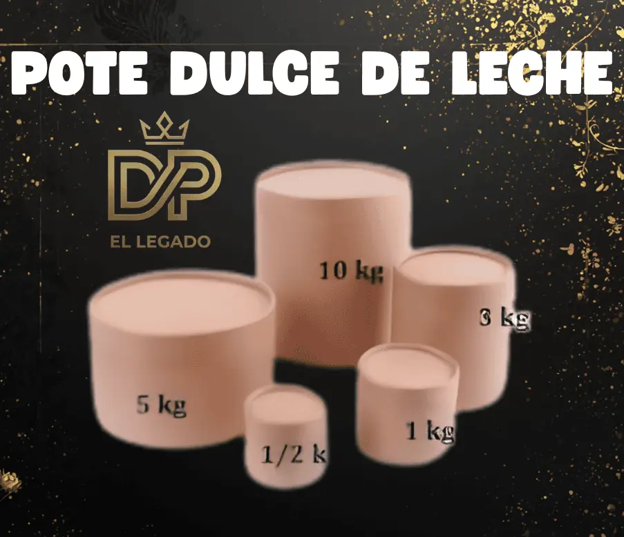 POTE PARA DULCE DE LECHE - 1/2kg