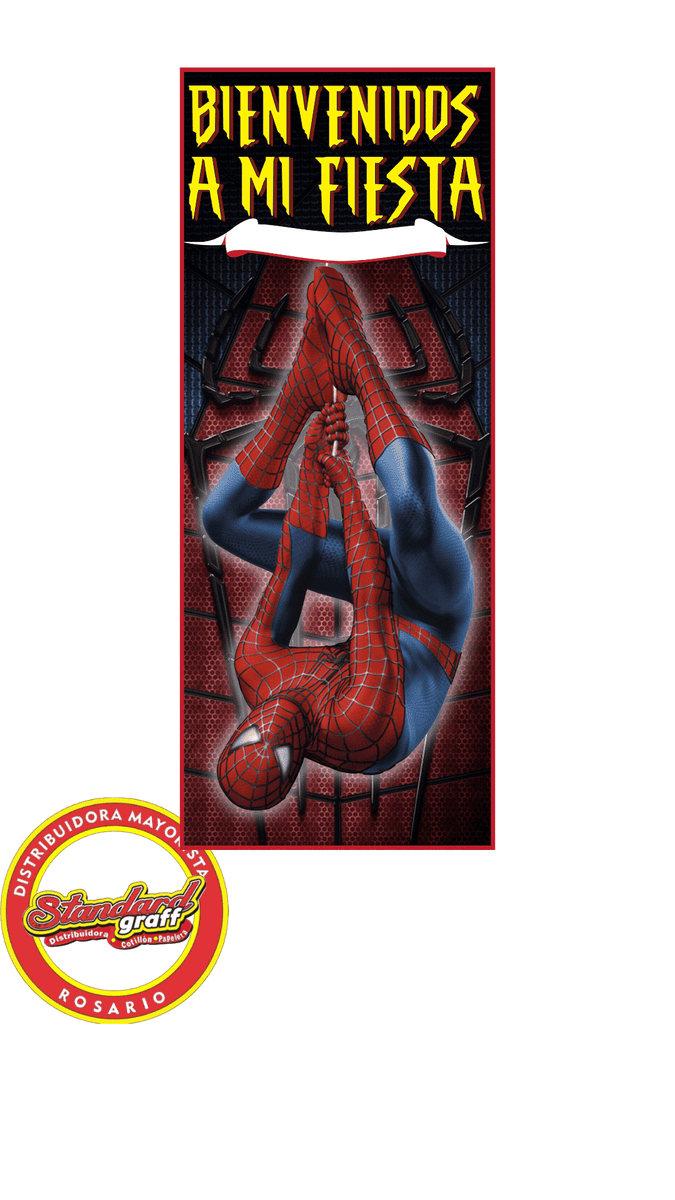 Banner Lona Vinìlica Spiderman - x 1 unidad