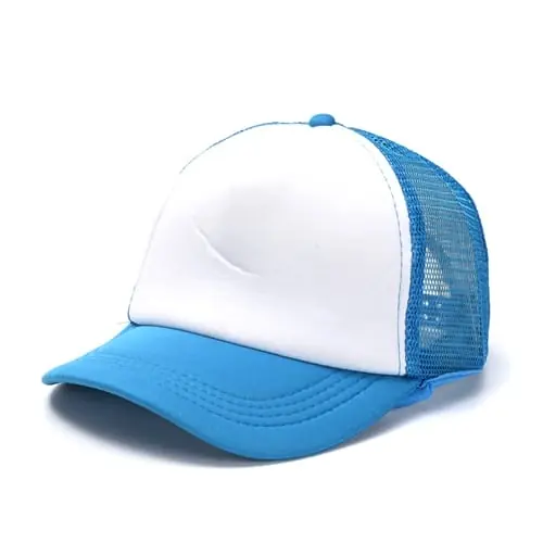 Gorra celeste y blanca x1