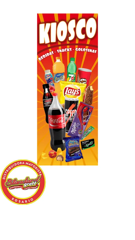 Banner Comercial Lona Vinìlica Kiosco - x 1 unidad