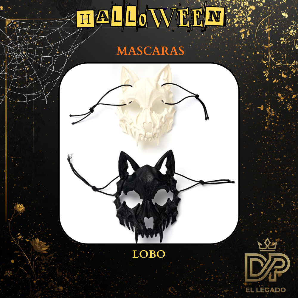 Mascara lobo x1