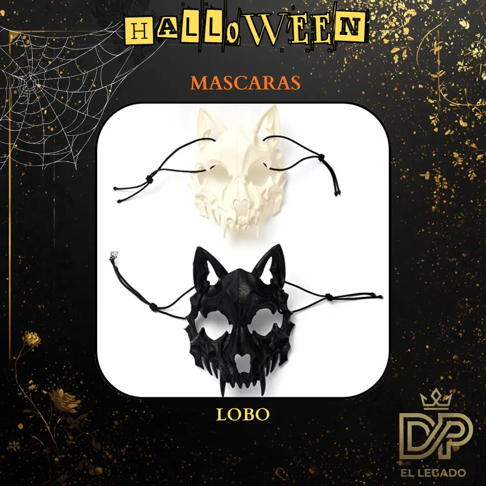 Mascara lobo x1