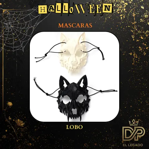Mascara lobo x1