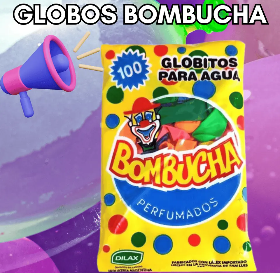 Globo Agua Bombucha - x 100 unidades
