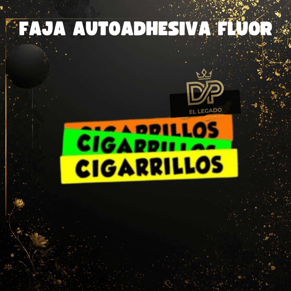 Fajas flúor Cigarrillos - x5 unidades